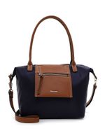 Tamaris Shopper torba 'Fabrizia'  noćno plava / karamela
