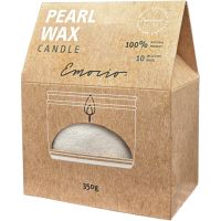 Emocio Pearl wax White Svece 350 g