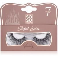 SOSU Cosmetics Deadly Sins Lashes künstliche Wimpern Vanity 1 St.