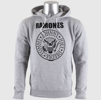 Herren-Hoodie Ramones - Seal Logo Gry - BRAVADO EU S