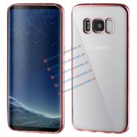 METALLIC Silikonski ovitek Samsung Galaxy S8 Plus roza