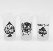 panáky (sada) Motörhead - Frosted - POŠKOZENÉ