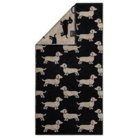 Cawoe UTERÁK, 80/150 cm, čierna, béžová