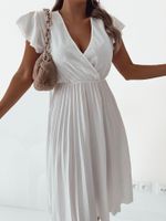 Resti Damska plisowana sukienka midi