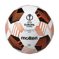 Molten F5U1000-34 UEFA EUROPA LEAGUE Футболна топка, бяло, размер