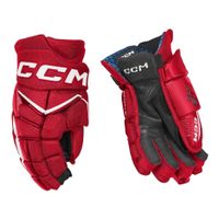 Rukavice CCM Jetspeed FT8 Pro JR, červená-biela, Junior, 11"