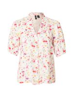 VERO MODA Bluza 'VMEasy Joy'  svijetlozelena / svijetloljubičasta / svijetloroza / prljavo bijela