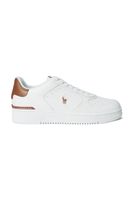 Polo Ralph Lauren Kožené tenisky Polo Ralph Lauren Masters Crt