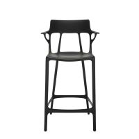 A.I Stool Recycled 65 černá Kartell