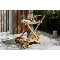 Ambia Garden ZÁHRADNÝ SERVÍROVACÍ VOZÍK, drevo, 85/90/53 cm