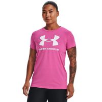 T-shirt Under Armour Sportstyle Logo Ss Pink XS