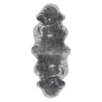 OVČÍ KOŽEŠINA, 60/180 cm, šedá