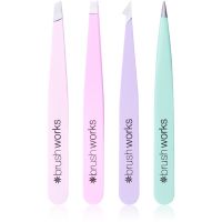 Brushworks Tweezer Set Pastel csipeszszett