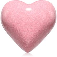 Delia Cosmetics Fizzing Bath Heart Wild Strawberry kule do kąpieli o smaku truskawki 100 g