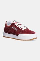 Reebok Classic sneakers din piele intoarsă Club C Megacourt culoarea bordo, 100201244