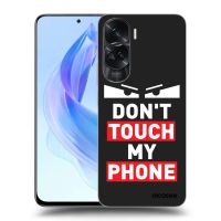 Silikónový čierny obal pre Honor 90 Lite 5G - Shadow Eye - Transparent