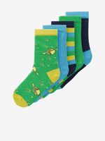 name it Vagn Socken für Kinder 5 Paare Grün