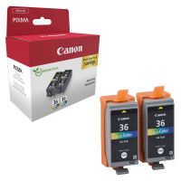 Canon CLI-36 CL farebná (color) multipack originálne cartridge, 2ks
