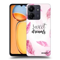 Silikónový čierny obal pre Xiaomi Redmi 13C 4G - Sladké sny