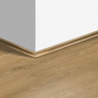 Listwa Przypodłogowa Mdf Ćwierćwałek Wklęsły 2400X17X17 Dąb Szczotkowany Naturalny Ciepły Qsscot04762