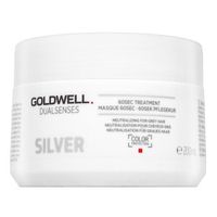 Goldwell Dualsenses Silver 60sec Treatment odżywcza maska koloryzująca do włosów siwych i platynowego blondu 200 ml