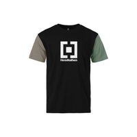 HORSEFEATHERS Triko Base - multicolor V BLACK velikost S
