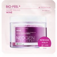 Neogen Dermalogy Bio-Peel+ Gauze Peeling Wine piling blazinice za obraz za glajenje kože in zmanjšanje por 8 kos