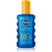 NIVEA SUN Protect & Dry Touch nevidno pršilo za sončenje SPF 50 200 ml