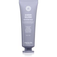 Maria Nila Sheer Silver Booster Mask tiefenwirksame nährende Maske mit violettem Pigment 50 ml