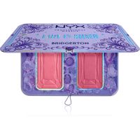 NYX Professional Makeup Bridgerton Royal Blush paleta rdečil odtenek 02 Lady In Silver 2x5 g