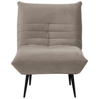 MID.YOU KRESLO, textil, taupe