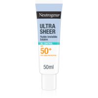 Neutrogena Ultra Sheer Oil Control ultraleichtes Fluid SPF 50+ 50 ml