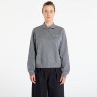 T-shirt Samsøe Samsøe Sadory Ls Polo Mid Grey Mel. L