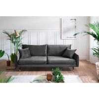 MID.YOU TROJMIESTNA POHOVKA, textil, antracitová