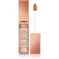 NYX Professional Makeup Ultimate Glow Shots trblietavé tekuté očné tiene odtieň 08 Twisted Tangerine 7,5 ml