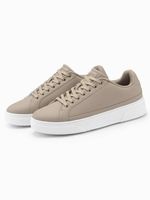 Ombre Clothing Tennisschuhe Beige