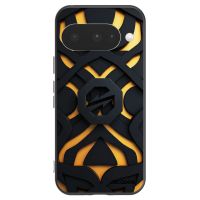 Silikónový čierny obal pre Google Pixel 10 - OKTAGON - Impact Abstract