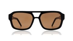 A.Kjærbede Kaya Black Unisex - Slnečné okuliare A.Kjærbede - Čierna - KL2316-001-One-size - Size: One size