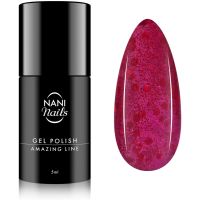 NaniNails NANI Amazing Line lakier hybrydowy do paznokci odcień Crimson Confetti 5 ml