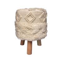 Livetastic TABURET, textil, 38/50/38 cm