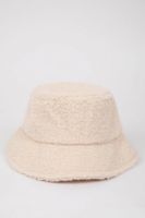 DEFACTO Women's Basic Plain Cotton Bucket Hat