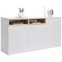 Hom`in KOMODA, biela, farba duba, 180,4/92,8/43 cm