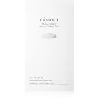 mixsoon Melting Collagen Neck & Forehead Film hydratační plátýnková maska na obličej a krk 5 ks