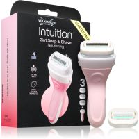 Wilkinson Sword Intuition 2in1 Soap & Shave Nourishing aparat de ras + capete de schimb
