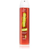 Wella Shockwaves Volume lak za lase z ekstra močnim utrjevanjem za volumen 250 ml