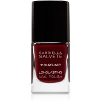 Gabriella Salvete Longlasting Enamel dugotrajni lak za nokte s visokim sjajem nijansa 21 Burgundy 11 ml