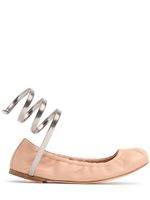 10mm Juniper Leather Ballerina Flats