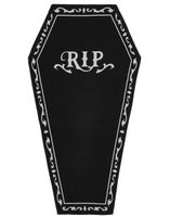 Handtuch KILLSTAR - Rip Coffin - schwarz