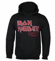 majica s kapuljačom muško Iron Maiden - NOTB Vtge Logo Faded Edge Album- BLACK - ROCK OFF - IMHOOD140MB XXL
