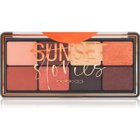 bellaoggi Sunset Stories Lidschatten-Palette in 8 Farben Farbton Deep Nude 9.5 g